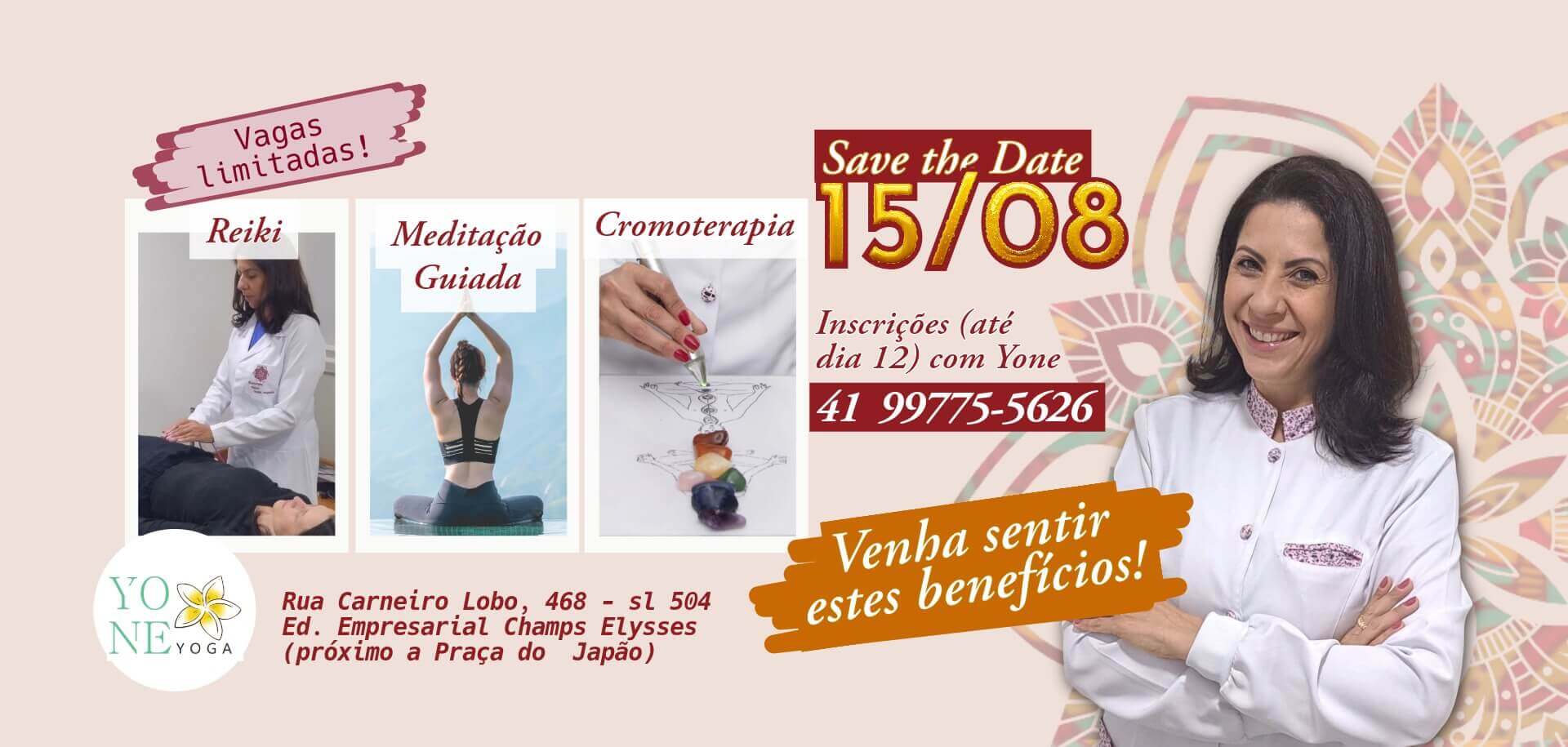 Reiki Cromoterapia Meditação Guiada